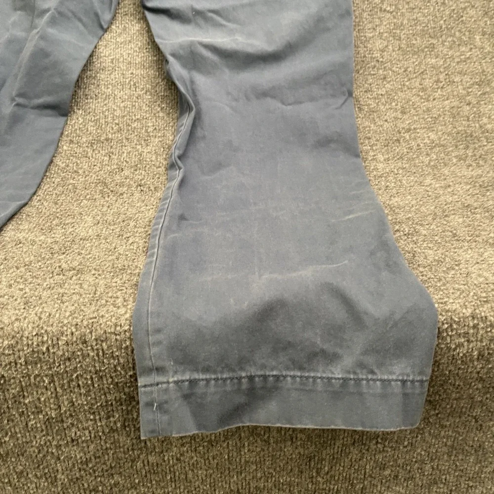 Polo Ralph Lauren Chino Pants Mens Sz 36/32 Stretch Cotton Blue
